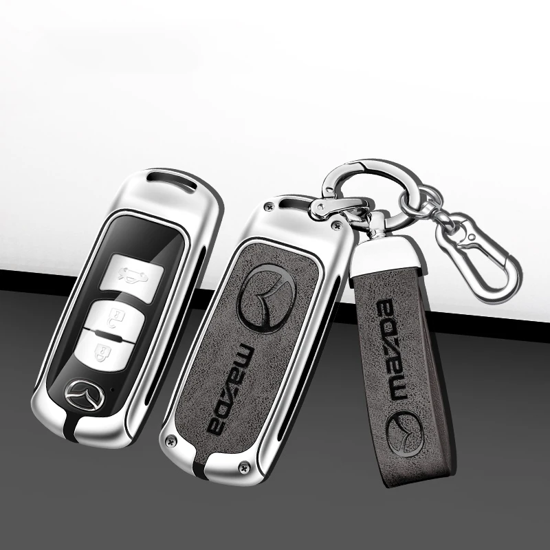 

Car Smart Remote Key Cover Case Shell For Mazda 2 3 6 Atenza Axela Demio CX-5 CX5 CX-3 CX7 CX8 CX-9 MX-5 Keychain Accessories