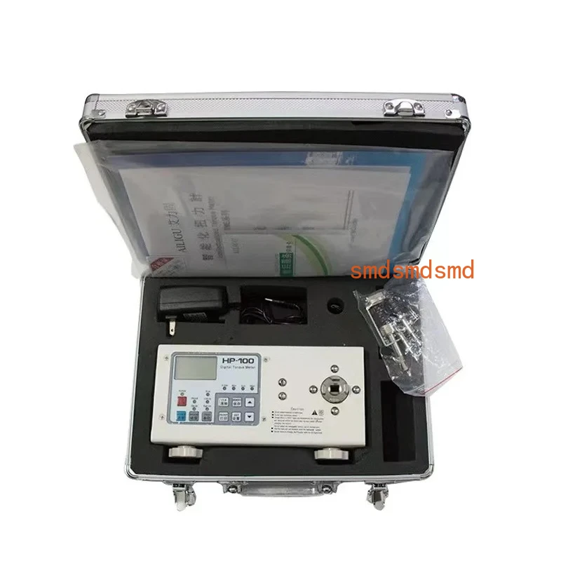 Фото Цифровой измеритель крутящего момента HP-20 HP100 HP-500 2-50Н.М с поддержкой измерения в кгс.см/фунтах, тестер крутящего момента, аккумулятор 1800 мАч, передача данных через USB на ПК №1