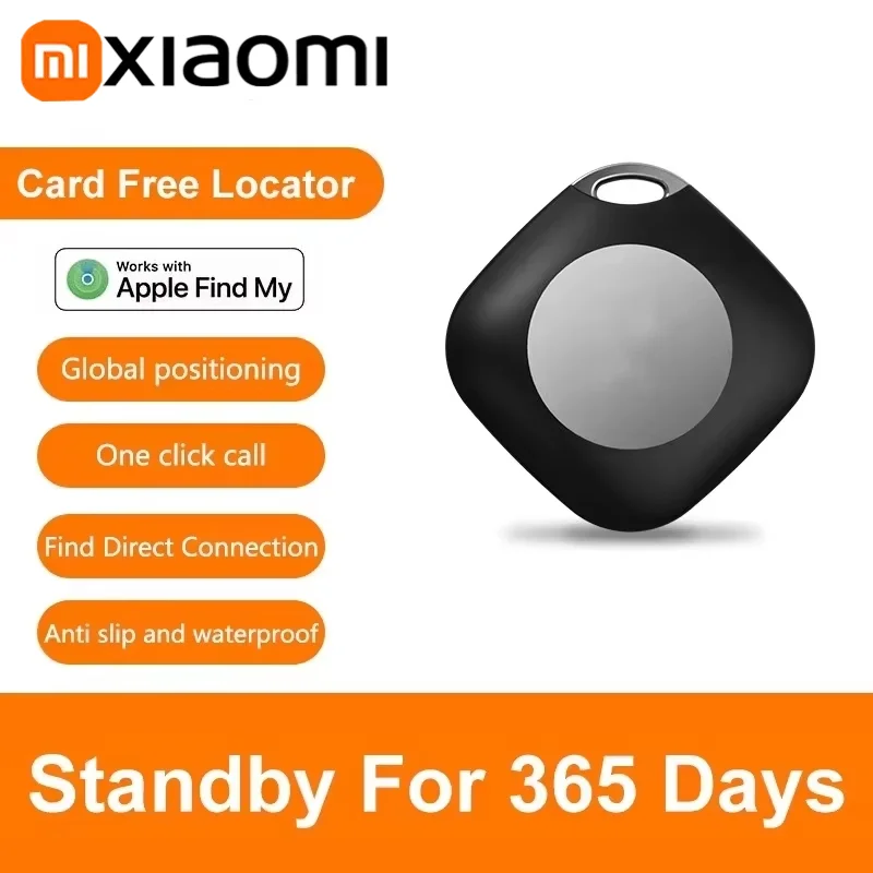 

Xiaomi GPS трекер Bluetooth Airtag работает с для Apple Find My APP Smart iTag Pet Key Finder Багажный трекер для системы IOS