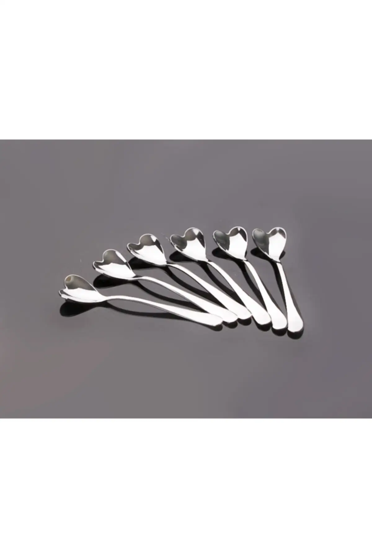 

Heart Ice Cream Spoon 6 Pcs