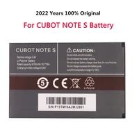 2022 years new 100 original battery for cubot note s battery 4150mah replacement backup battery
