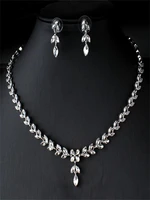 silver plate fashion dress banquet jewelry chain high grade alloy jewelry accessories for woman