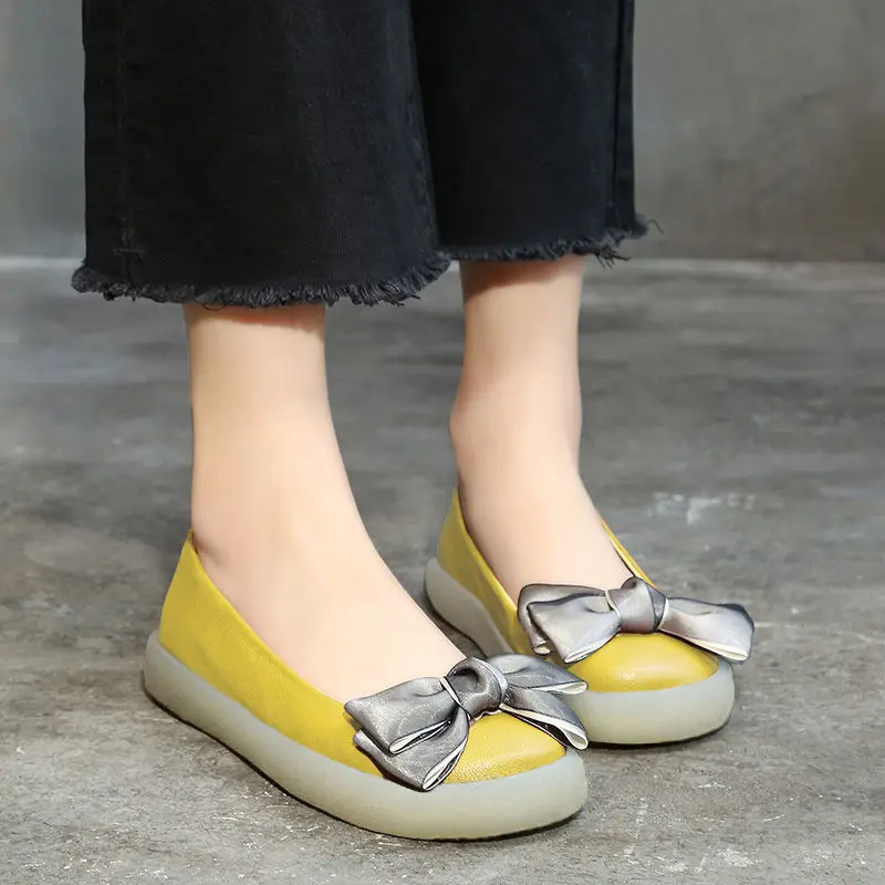 

Туфли женские из ПУ кожи, на плоской подошве, весна-осень 2022