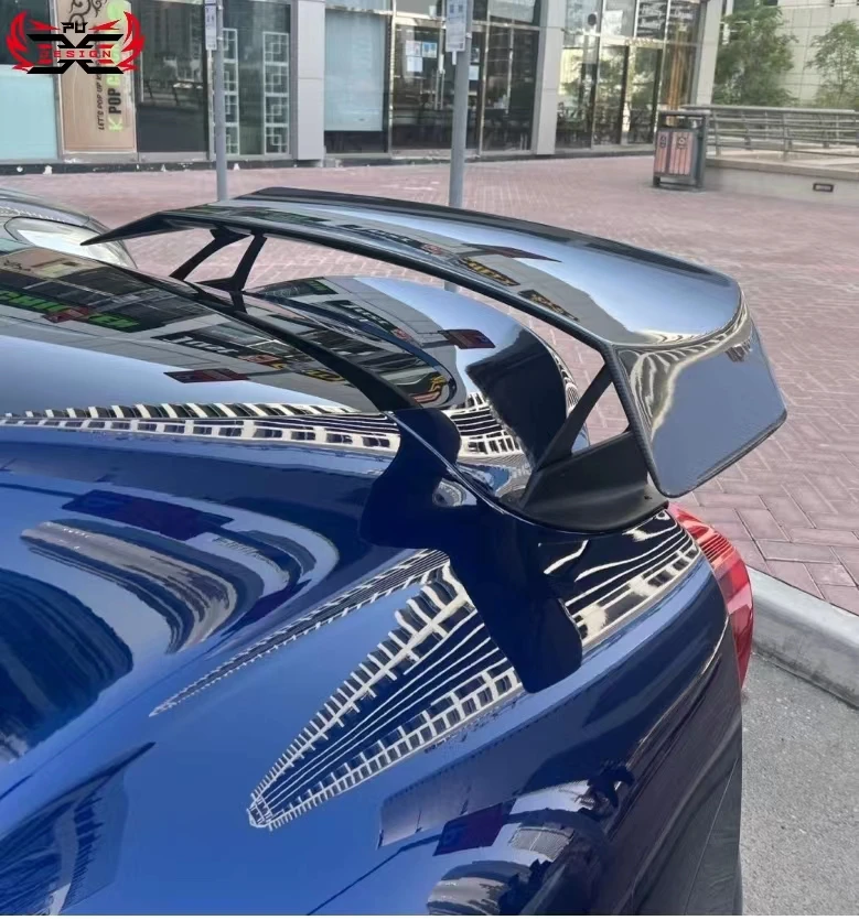 Задний спойлер багажника из углеродного волокна в стиле Voltex крылья для губ Toyota Gr