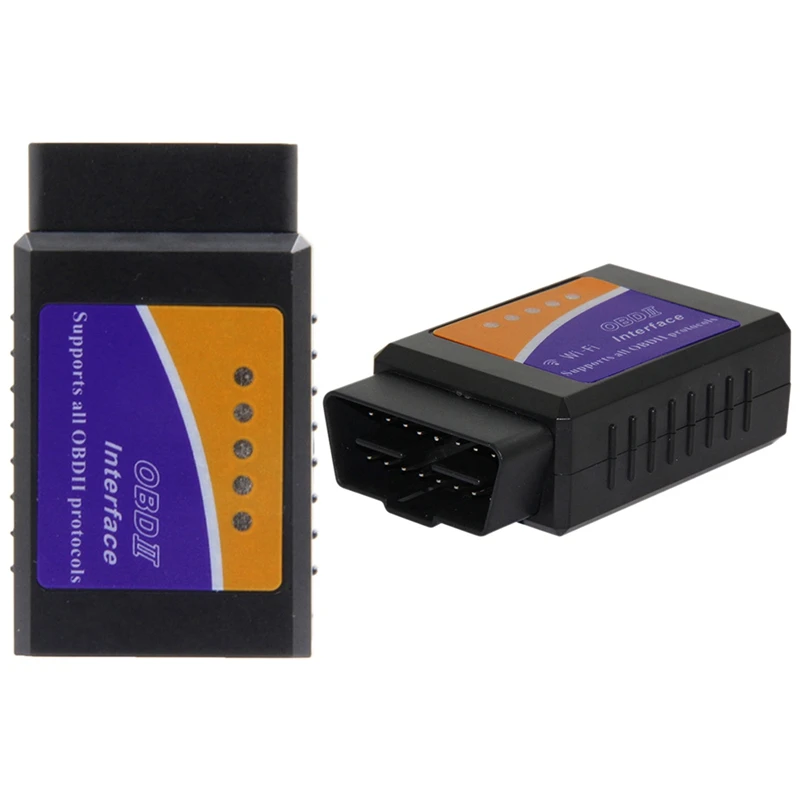 Elm327 Bluetooth V1.5 Obd2 Car Scanner Obdii Auto Diagnostic Tool & Elm327 Wifi V1.5 Obd2 Wifi Diagnostic Scanner