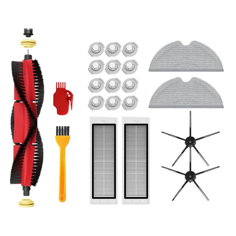 

For Xiaomi Roborock S5 S6 Max Pure E4 Е5 T6 T4 Hepa Filter Main Side Brush Mop Cloth Vacuum Cleaner Replacement Accessories Kit