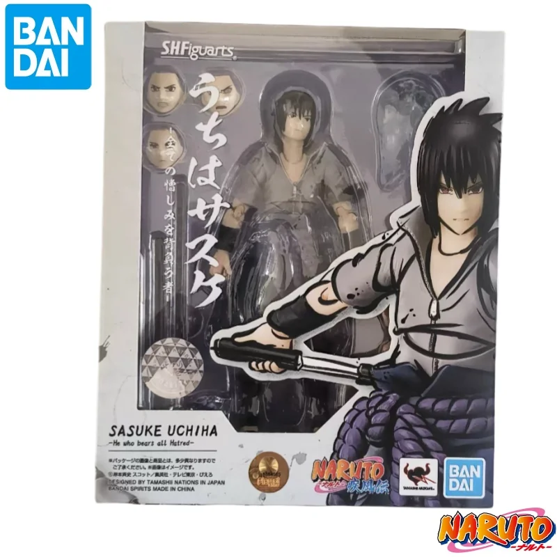 В наличии: Оригинальная фигурка BANDAI BANPRESTO Naruto SHF Учиха Саске, новая, в коробке, персонаж аниме. (art.: 3920da9eaa1ee) - 3920da9eaa1ee