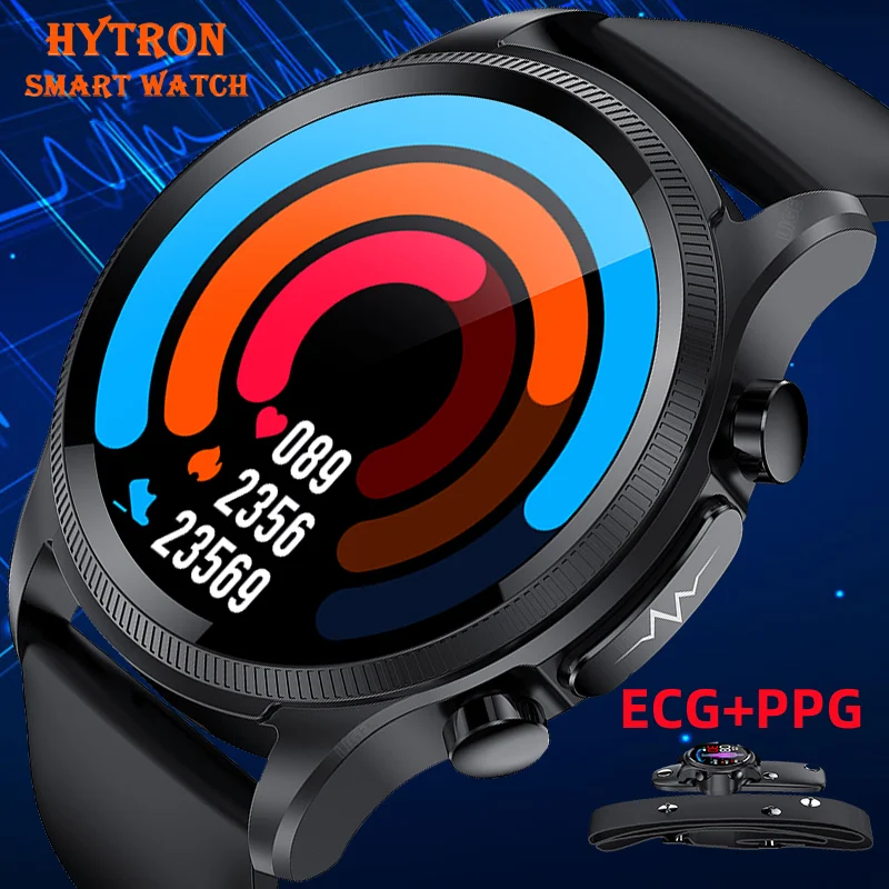

2023 глюкоза крови смарт-Watch Men Health ECG монитор кровяного давления Sport Fitness Watch IP68 водонепроницаемый Smartwatch для HUAWEI
