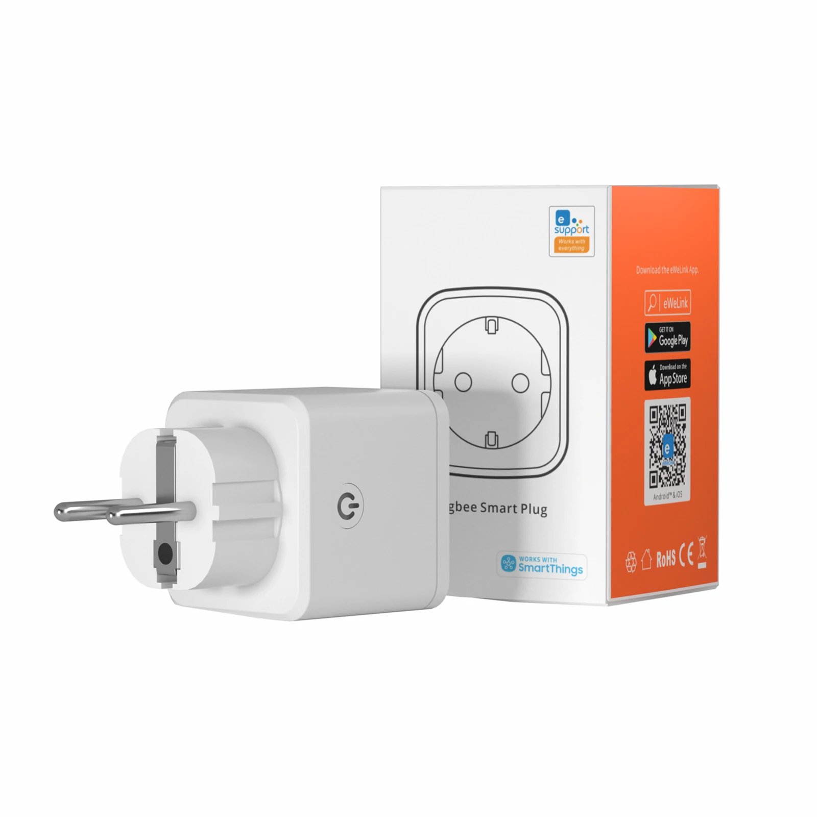 

Lonsonho Zigbee 3.0 Smart Plug Socket EU UK US Outlet Compatible Alexa Google Home Assistant Smartthings Smartlife Automation