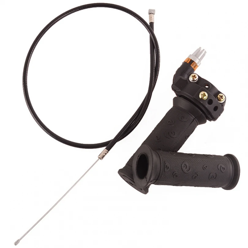 

Motorcycle Motorbike Gas Carburetor Throttle Cable Handle Grip for 2 Stroke 47cc 49cc CRX50 Mini Dirt Pit ATV Buggy Pocket Bike