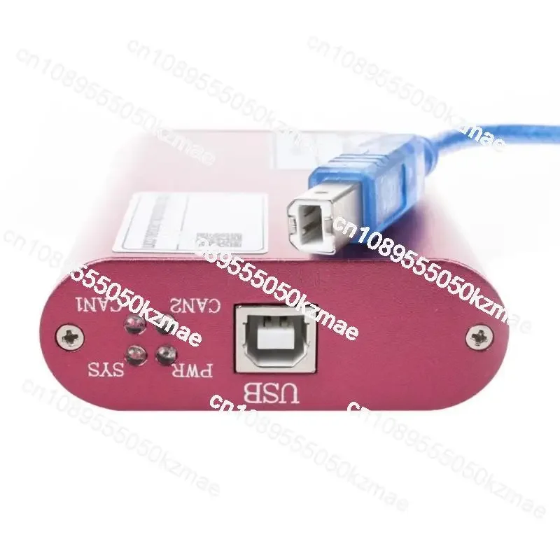 Профессиональный 2-портовый USB-CAN USB CAN BUS USBCAN II CANopen J1939 DeviceNet Analyzer ZLG руководство по
