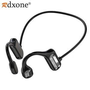 Wireless Headset With Microphone for Sports Bone Conduction Headset Bluetooth 5.0 Wireless Microphone Stereo Headset