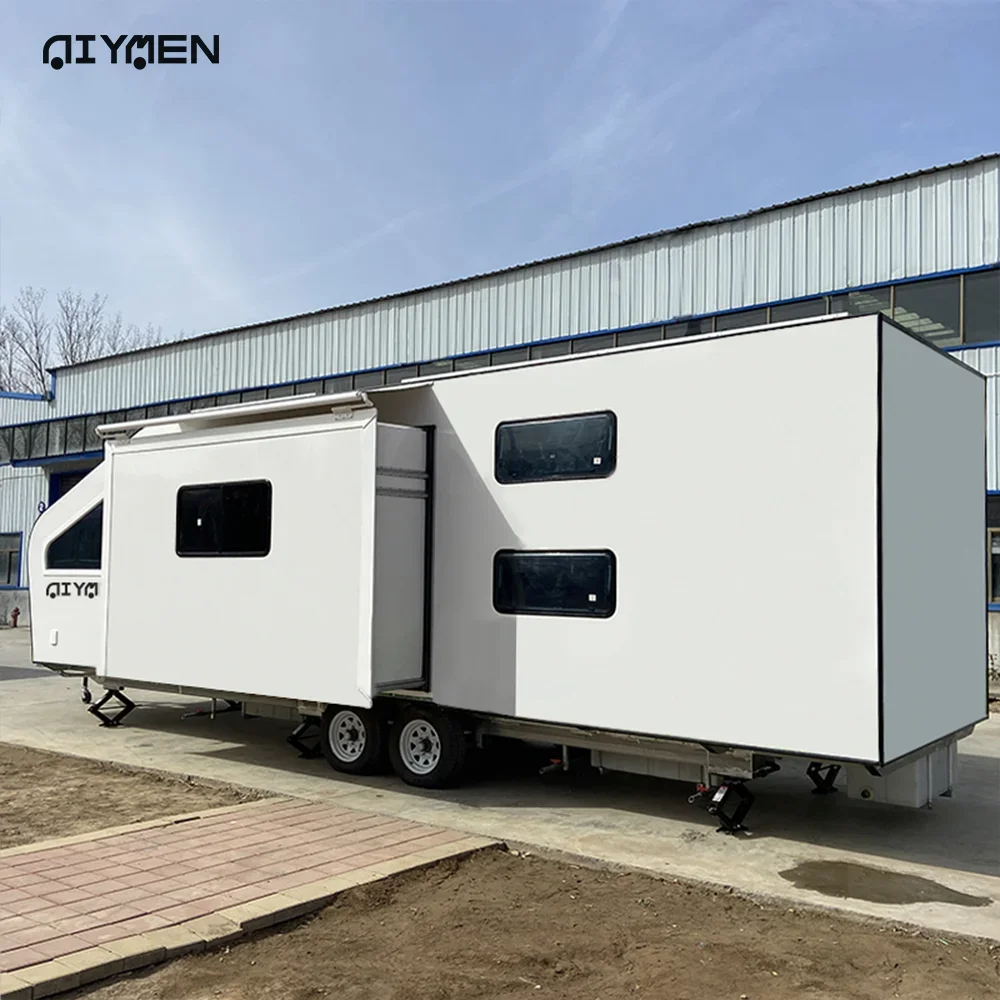 AIYMEN Китай Destination Автомобиль для отдыха Rv Дорожные прицепы Полуприцеп Стандарт