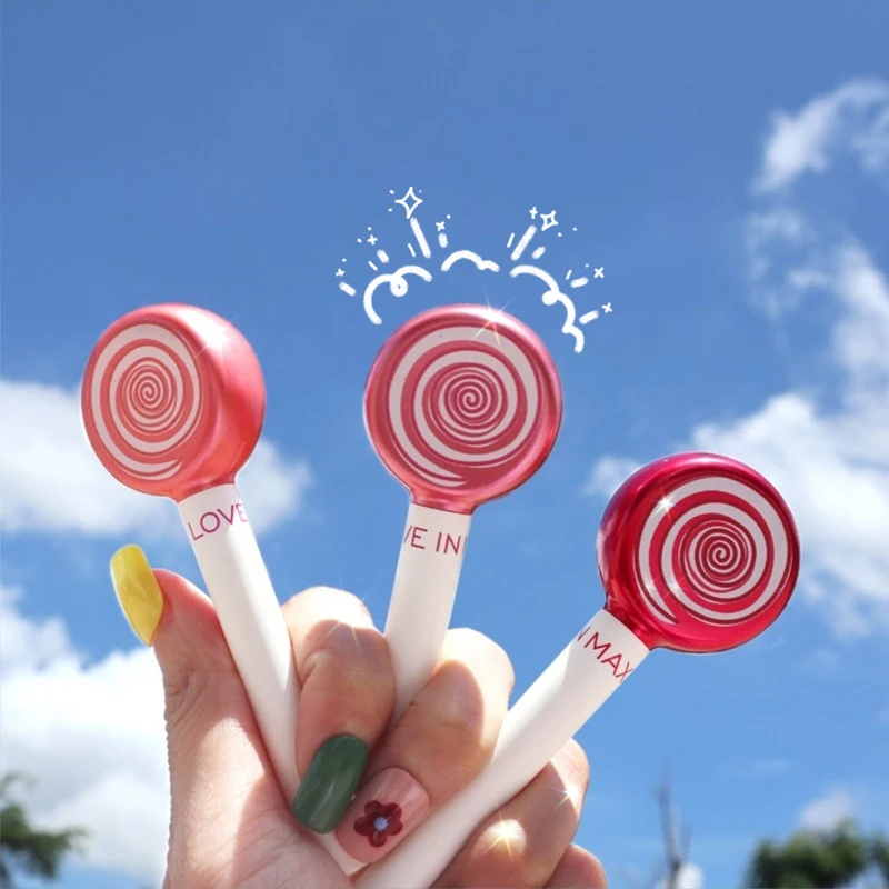 

Lollipop Lip Gloss set Moisturing Matte Lip Glaze Lip Gloss Longlasting Liquid Lipstick Velvet Red Sexy Lip Makeup TSLM1