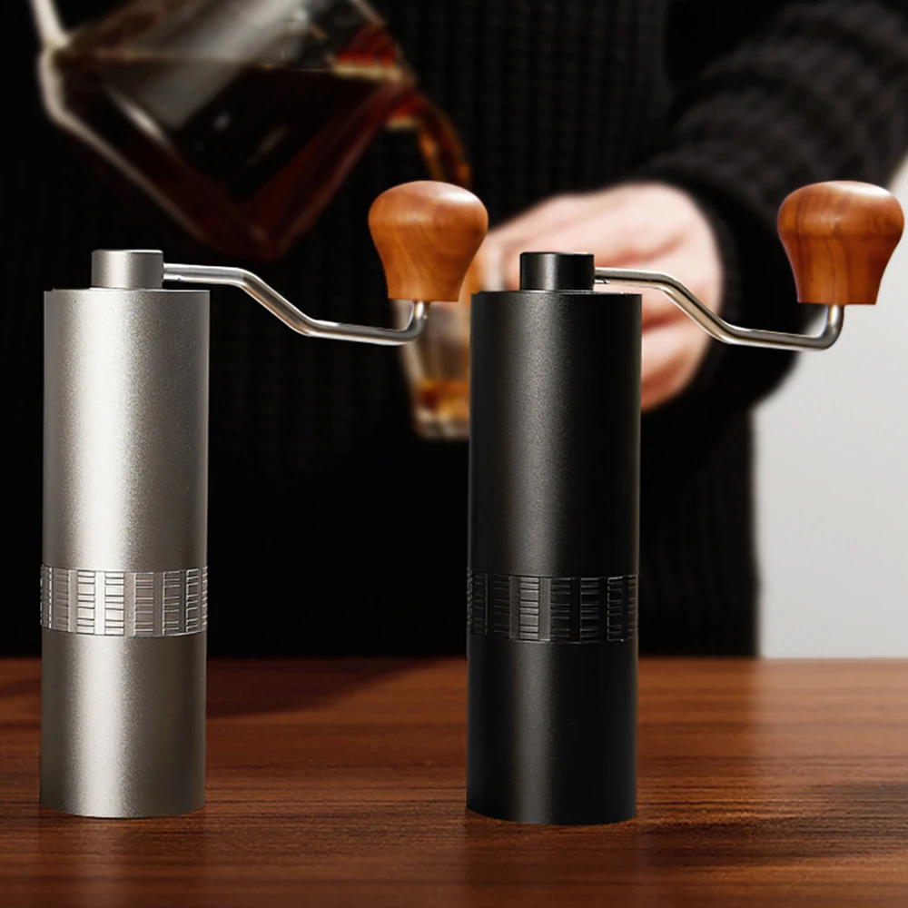 Ручная кофемолка с алюминиевой сеткой из нержавеющей стали 420 дюйма