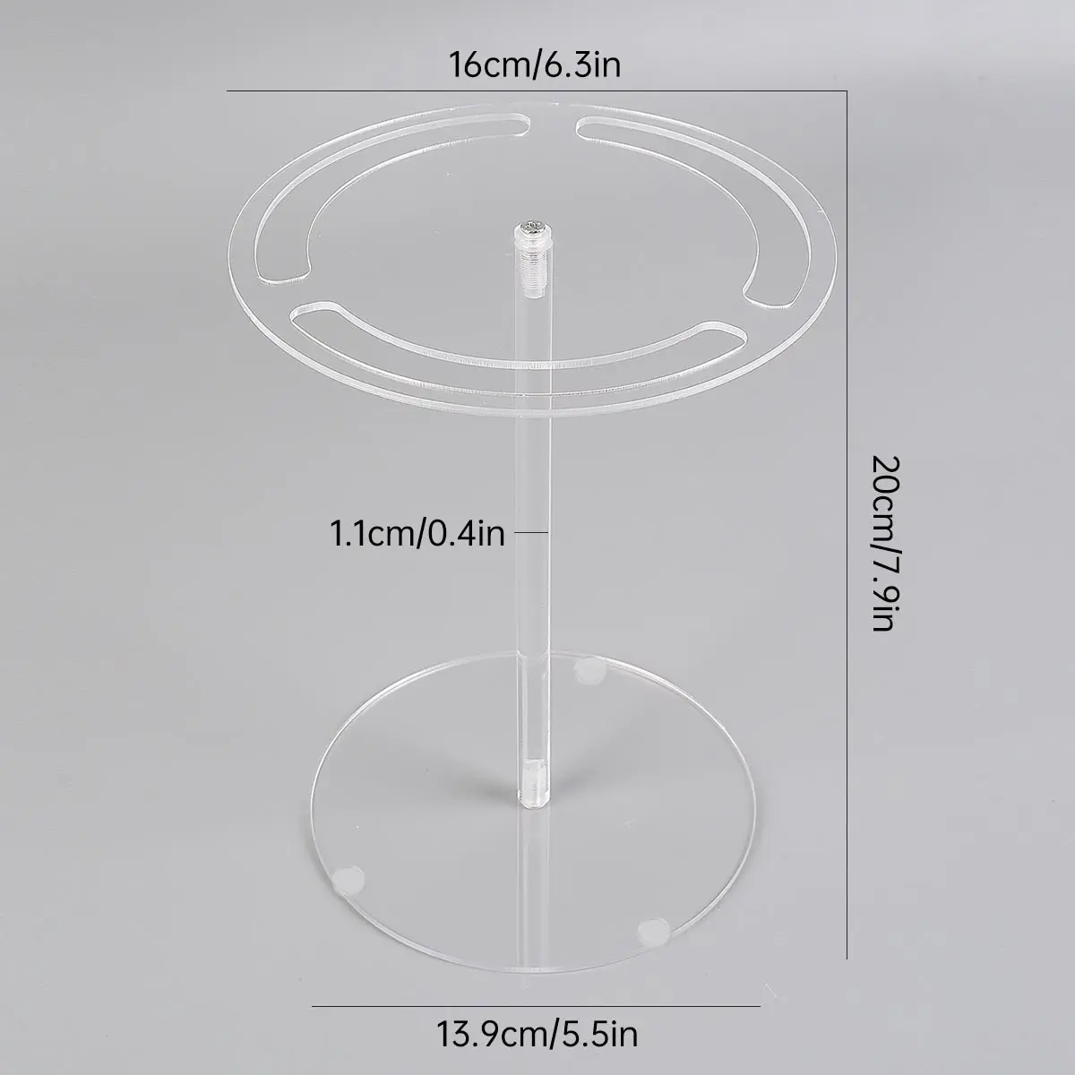 

Прозрачная вращающаяся подставка для солнцезащитных очков
