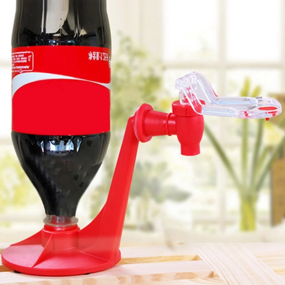 

Soda Beverage Dispenser Bottle Coke Upside Down Hand Operated Beverage Drinking Water Dispense Tool for Party Home Bar Gadget1pc