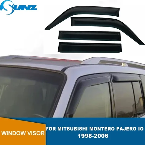 Оконный козырек для Mitsubishi Montero Pajero IO 1998, 1999, 2000, 2001, 2002, 2003, 2004, 2005, 2006, ветрозащитный дефлектор от солнца и дождя