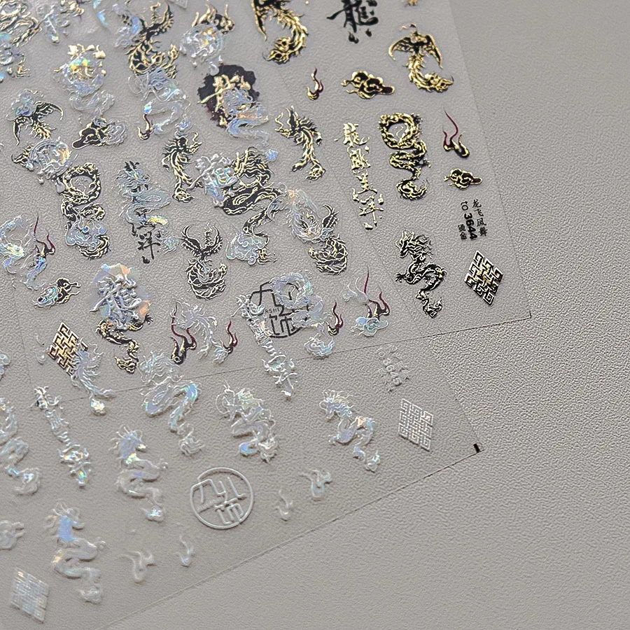 Ретро темный черный Феникс Китайский Лебедь Роза дракон искусственная мягкая