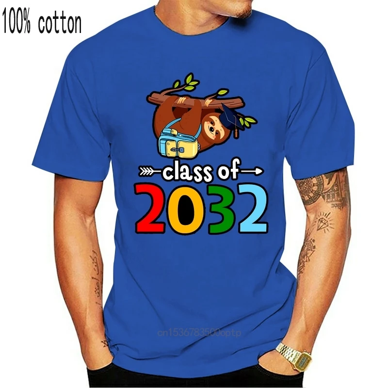 

Class Of 2032 Future Sloth Graduate Shirt High Quality Tee Shirt