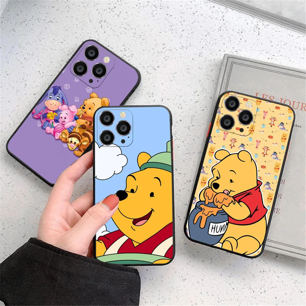 CK-59 Winnie the Pooh Phone Case For OPPO Find X3 X5 Neo Reno 2Z 8 8T 10 6Z Lite Pro Plus