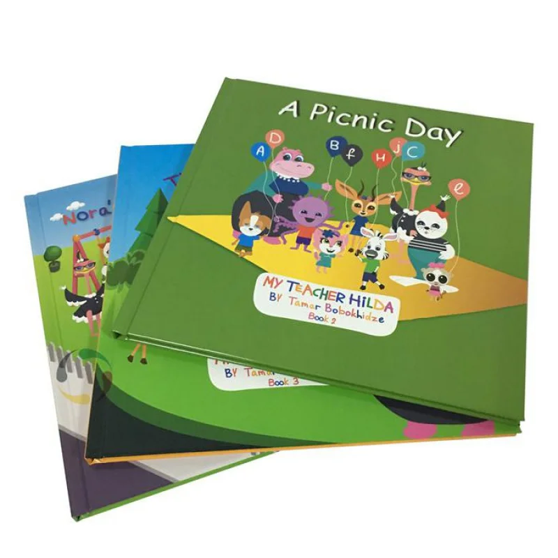 

Eco-friendly cheap custom wholesale hardcover cover children book printing services