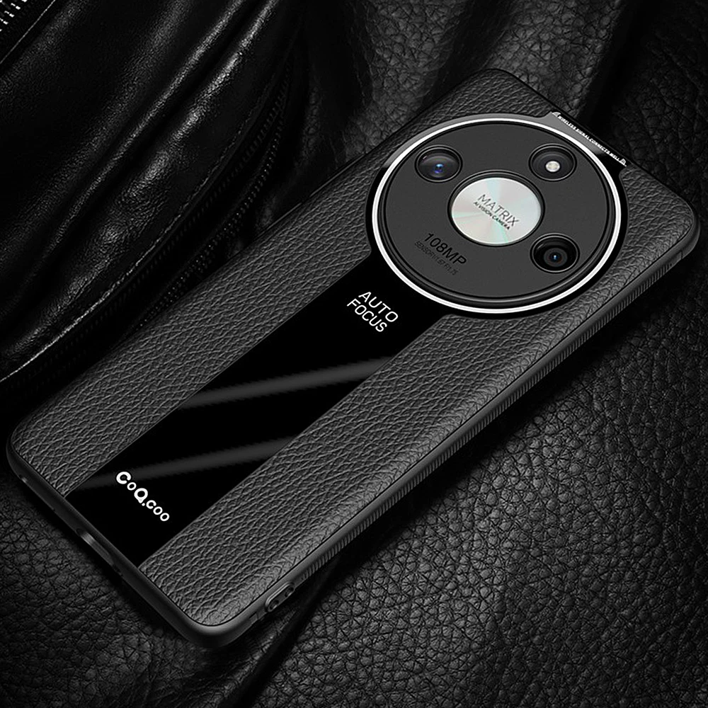 

Роскошный чехол из углеродного волокна и силикона для Honor X50 чехол ультратонкие Нескользящие Защитные чехлы для Honor X50 Capa Coque