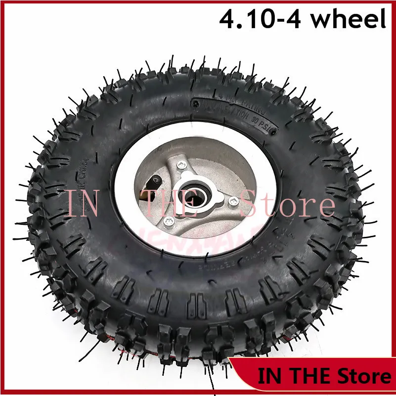

4.10-4 tire hub rim 4.10-4 tire and tube for ATV 4WD go kart 47cc 49cc