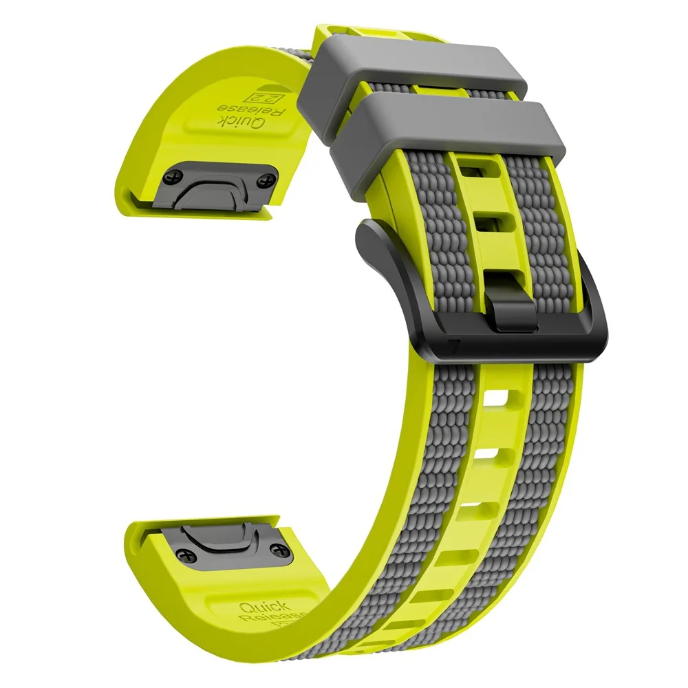 Силиконовый ремешок для часов 22 мм, 26 мм для Garmin Fenix 8 51 мм, 47 мм, 7X, 7, 6, 6X, ремешок на запястье для Enduro3Fenix E, браслет QuickFit (art.: 3920da2c52975) - 3920da2c52975