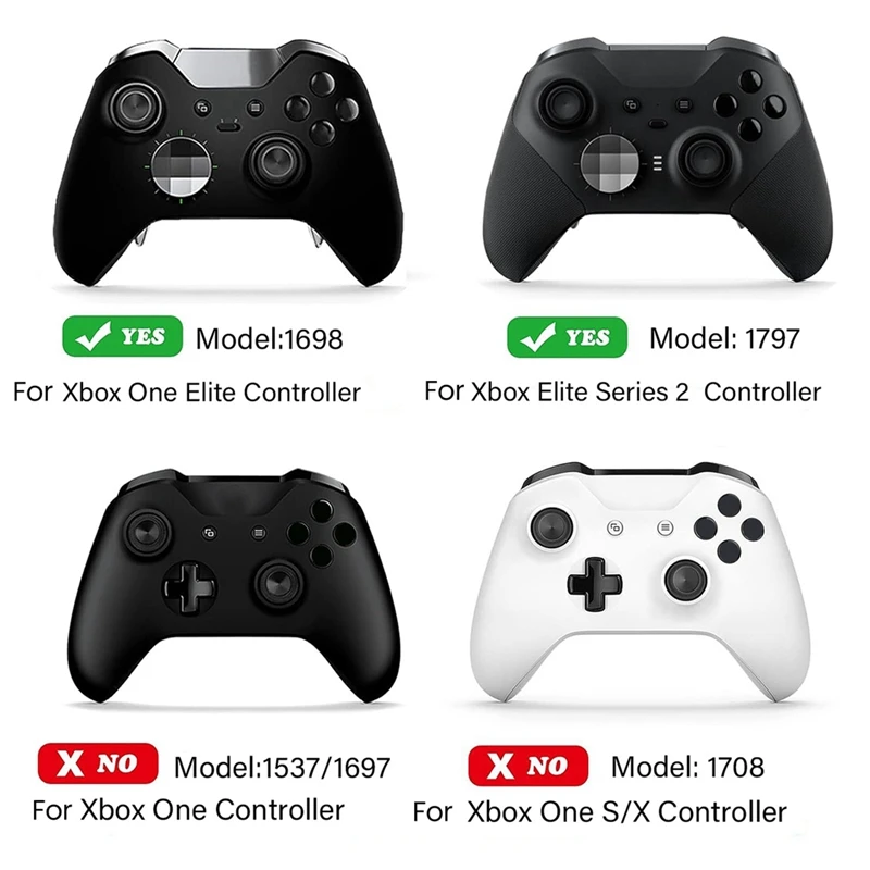 Металлические гальванические лопасти 4 в 1 комплект беспроводного контроллера