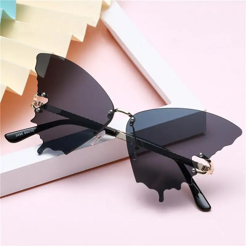 

MIMY новые модные солнцезащитные очки с бабочкой женские солнцезащитные очки с УФ-защитой Индивидуальные Модные солнцезащитные очки без опр...