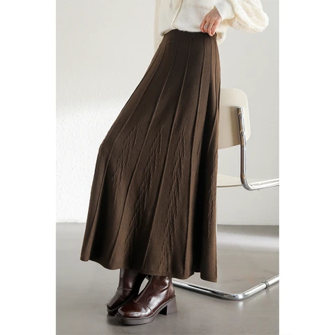 SENTUBILA женские вискозные юбки трапециевидной формы