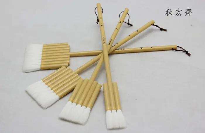 Ceny QIUHONGZHAI HE Seria Kozy Sierść Zwierzęca Rząd Projekt Pędzel Do Malowania Dla Akwareli Akcesoria Do Malowania Chińskiego