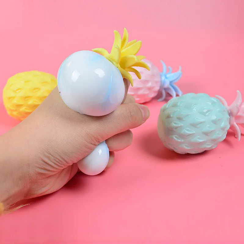 

Anti Stress Fun Soft Pineapple Ball Stress Reliever Toy Children Adult Fidget Squishy Antistress Creativity Sensory Toy Gift