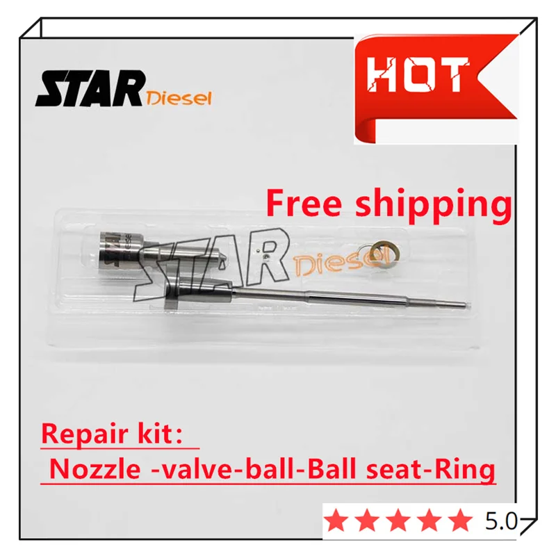 

For Iveco Cummins 0445120007 2830224 2830957 Repair Kits Nozzle DSLA143P970 (0 433 175 271 )Valve F 00R J00 339