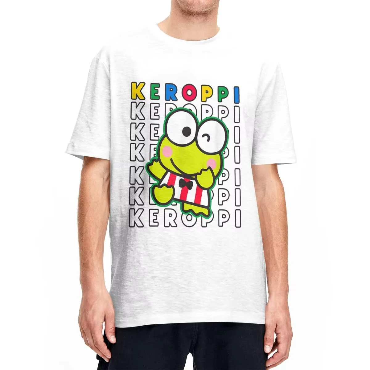 Футболка с коротким рукавом и круглым вырезом 100% хлопок