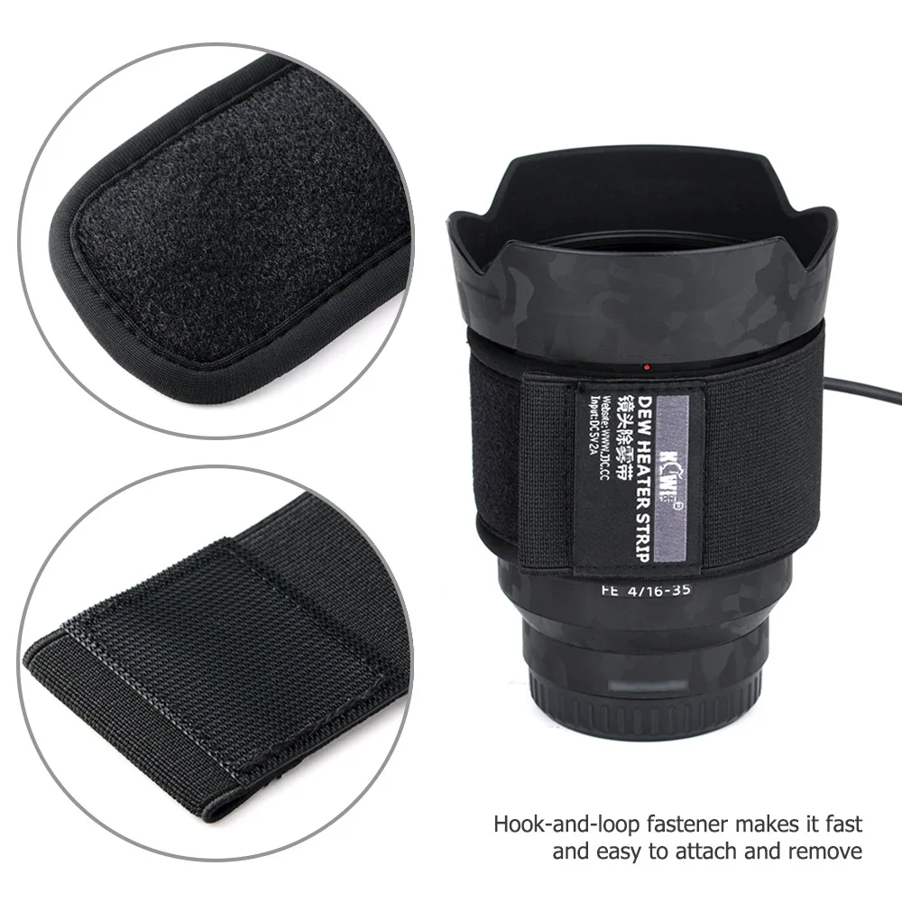Обогреватель объектива USB Dew Remover Warmer для фотоаппаратов Nikon Canon Sony Fujifilm Olympus Телескопы предотвращение конденсации.