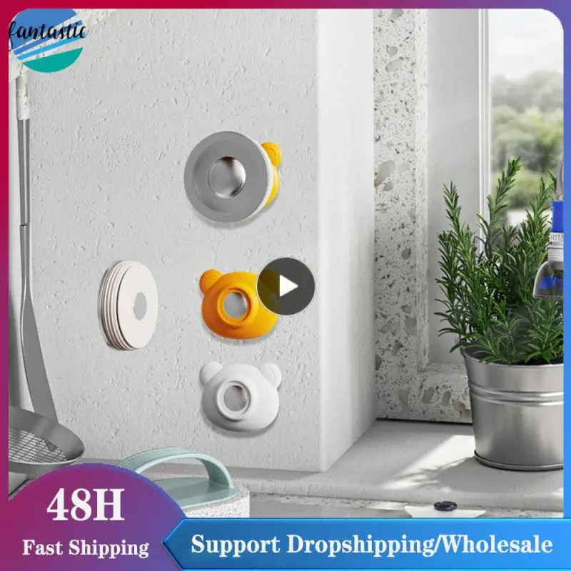 

For Fridge Sticker Magnetic Storage Hook Wall Mount Magnetic Hooks Punch-free Remote Control Storage Holder Cabinet Storage Hook