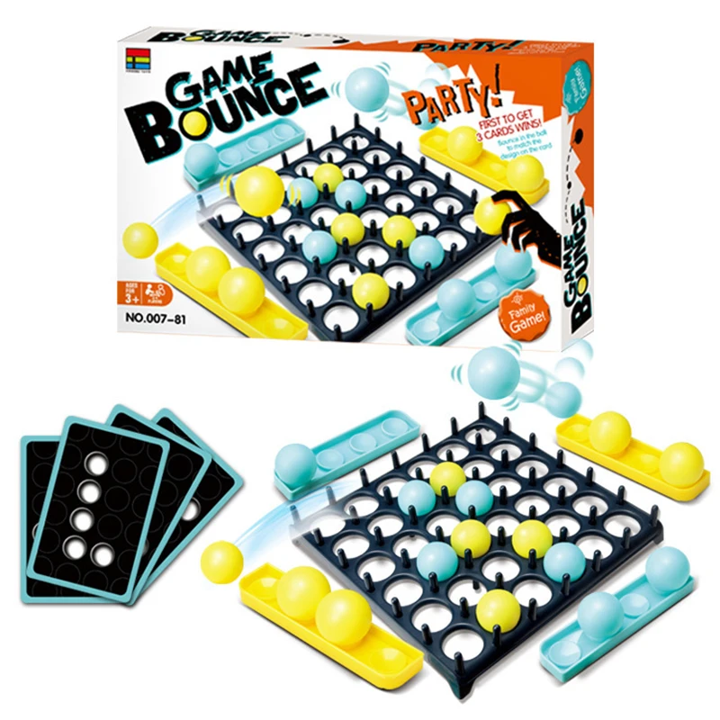 

Jumping Ball Board Games Set Interactive Desktop Bouncing Throwing Activate Ball Board Games Family Party Toys For Children Gift