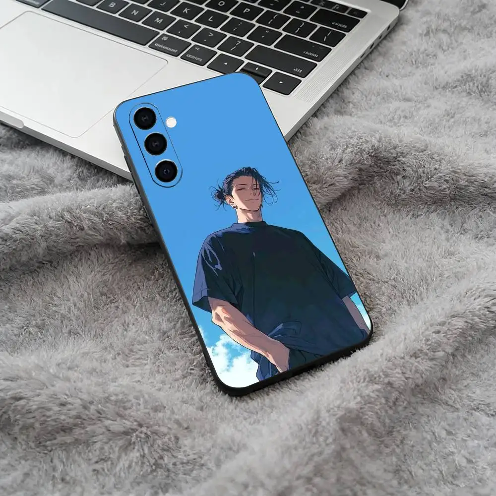 Мягкий силиконовый чехол для телефона J-J-ujutsu Kaisen-S-uguru-Geto для Samsung Galaxy A73A71A72A70A53A52A51 - черный (art.: 3920d99dfdf8f) - 3920d99dfdf8f