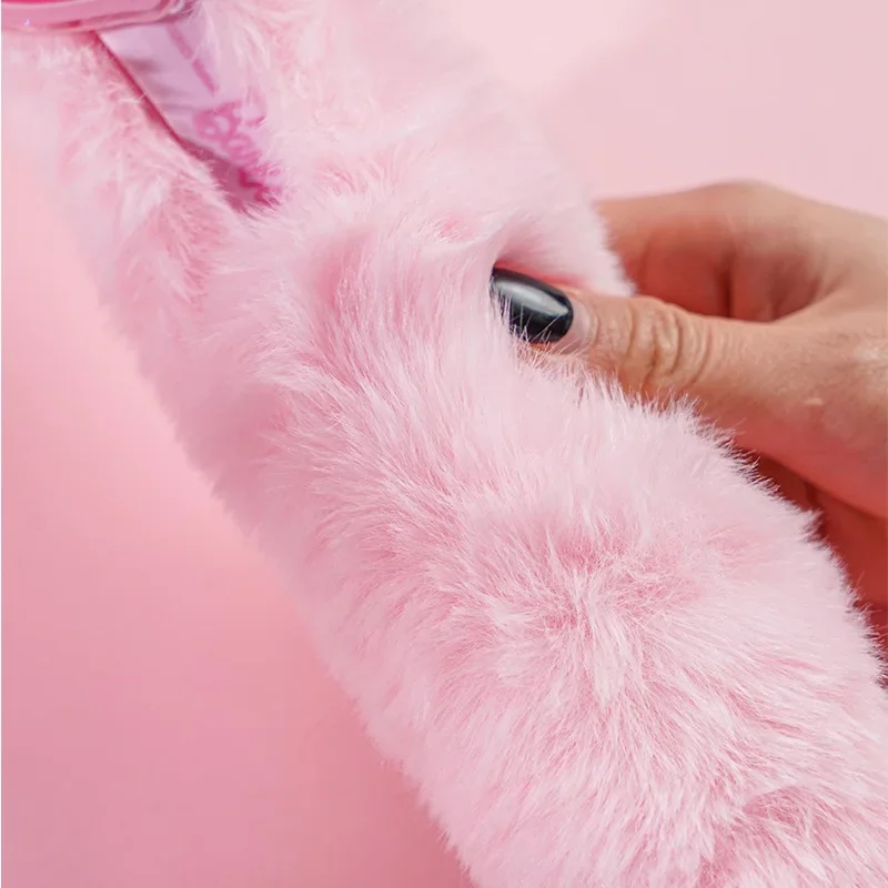 Розовая гелевая ручка Барби плюшевые шариковые ручки милые креативные удобные