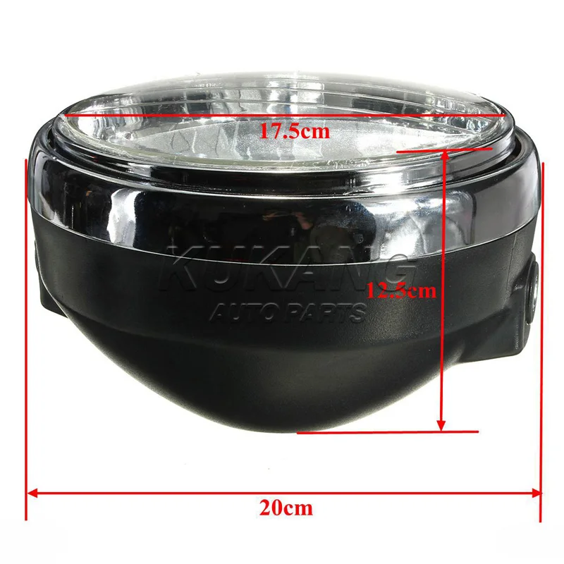 

Universal 7inch Motorcycle Round Lamp Headlight 35W Headlamp Head Light For Honda CB400 CB500 CB1300 250 600 900 Vtec Vtr