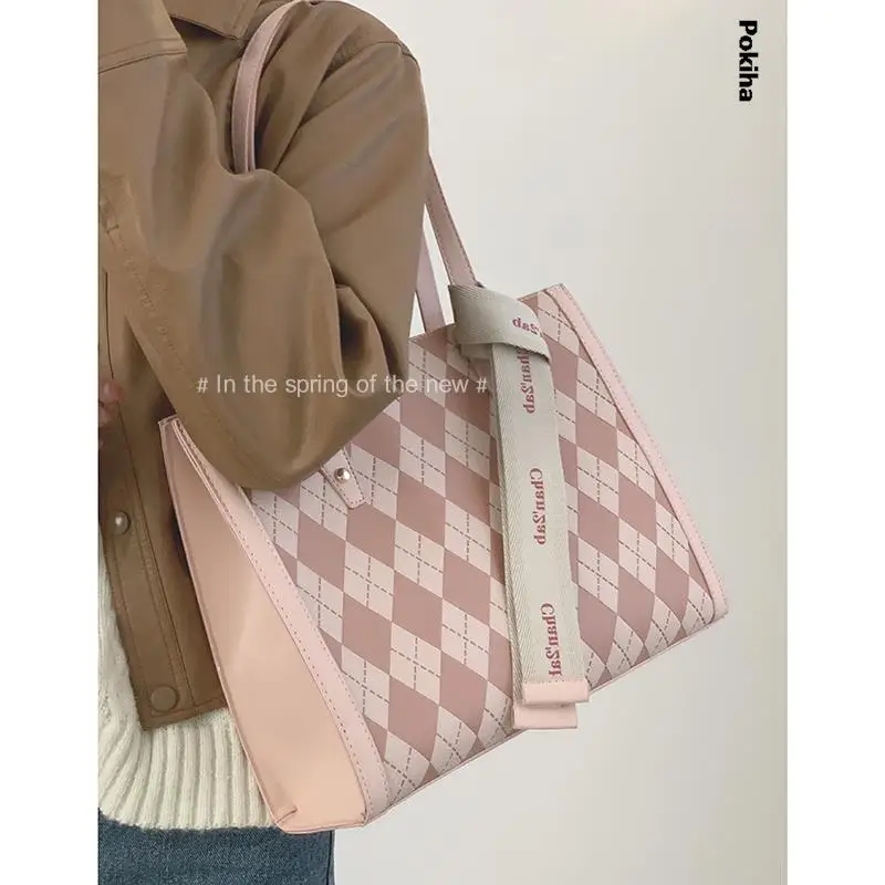 

Модная универсальная дизайнерская женская сумка через плечо, новинка 2023, роскошная женская повседневная сумка большой вместимости