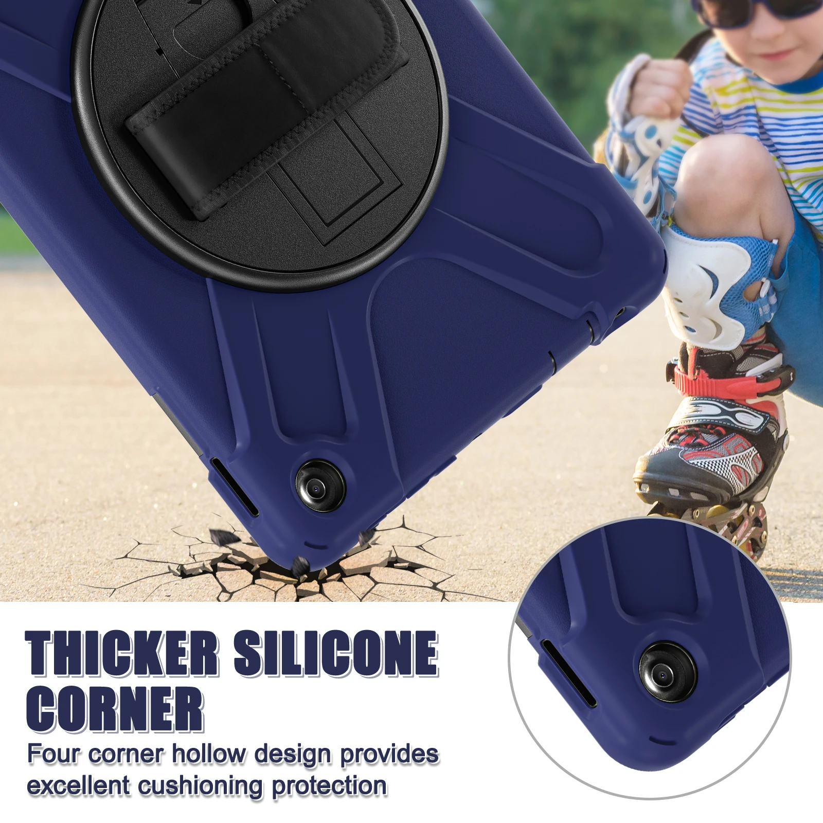 Для Amazon Fire HD10 2023 бронированный чехол 13-го поколения для планшета детский