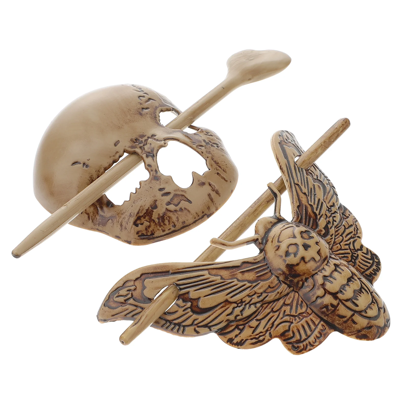 

Заколка для волос, Шпилька для волос, Шпилька для Хэллоуина, аксессуары для моли, шпилька, винтажные готические палочки для еды, слайд, Ретро ...