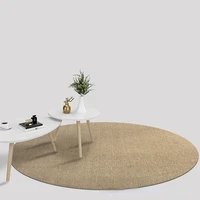 100% Natural Sisal Round Carpet Nordic Ins Living Room Bedroom Modern Minimalist Coffee Table Custom Woven Linen Mat