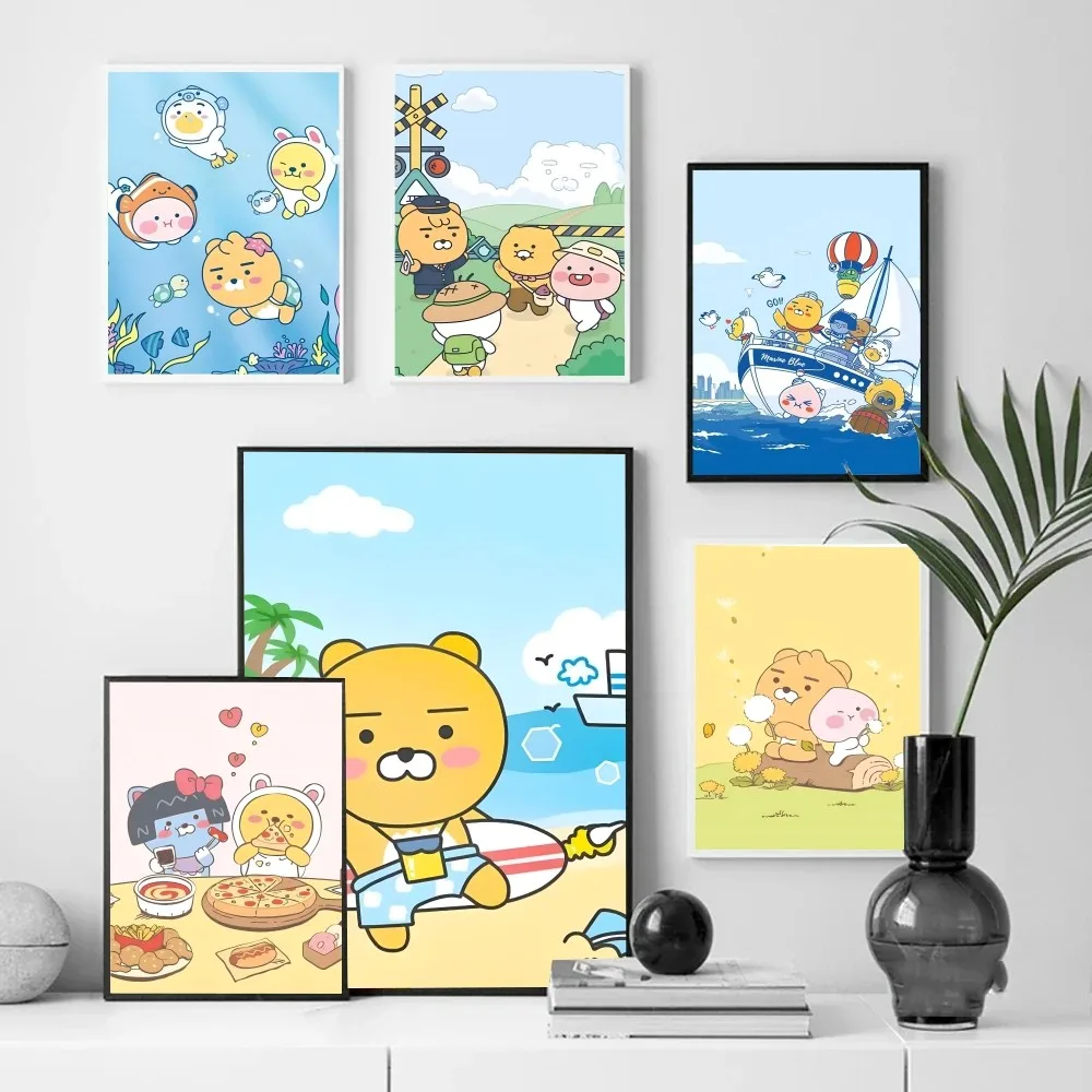 Милый Постер к-какалос F-Friends бумажный постер с принтом для дома гостиной спальни