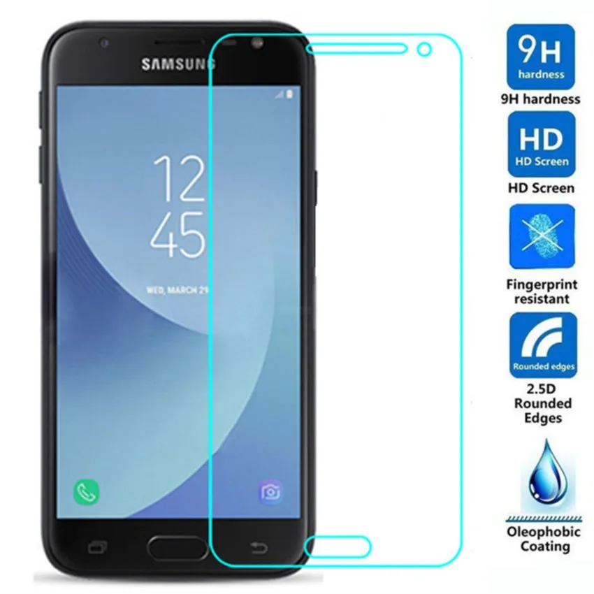 Для samsung galaxy j2 2018 закаленное стекло прозрачное на для Galaxy J22018 j250f j250 защитная