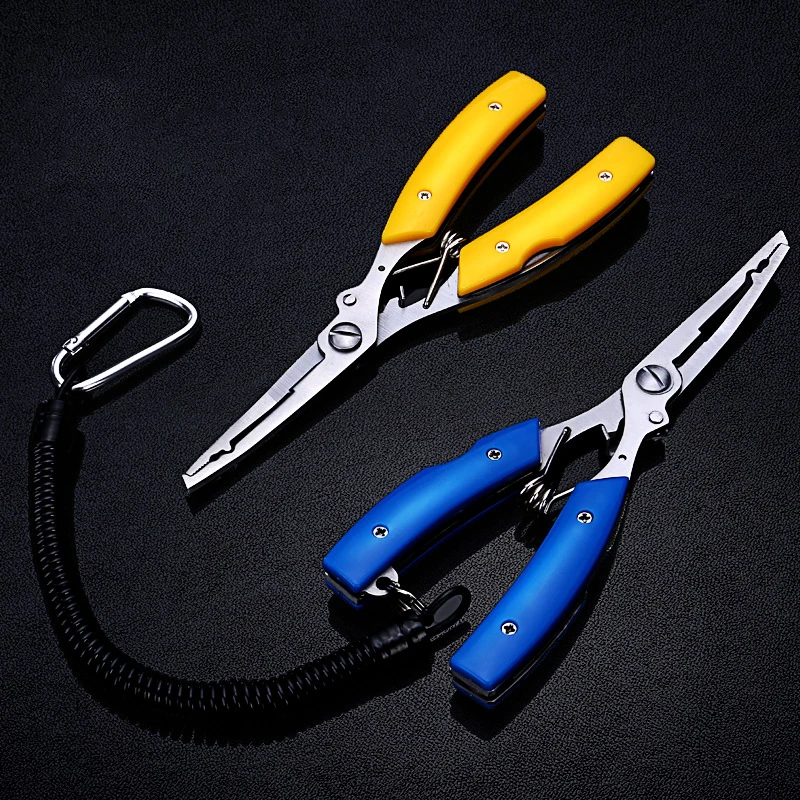 

Fishing Plier Multifunction Scissor Braid Line Lure Cutter Hook Remover Fishing Tackle Tool Cutting Fish Use Tongs Scissors