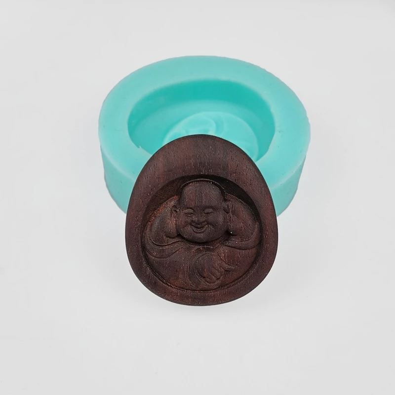 

Maitreya Buddha Resin Mold Silicone Pendant Casting Molds DIY Epoxy Mold for DIY Craft Jewelry Pendant Making Art